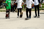 skate boarders